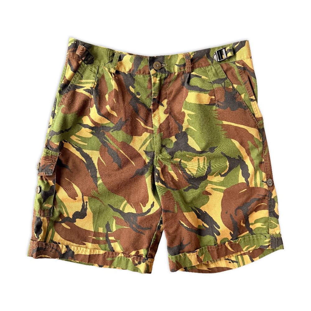 Camo Shorts Mens Authentic German Military Surplus DPM - 33 / 34 - MINT